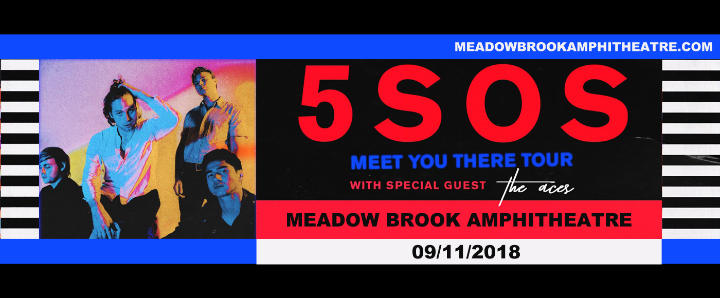 5 Seconds of Summer at Meadow Brook Amphitheatre