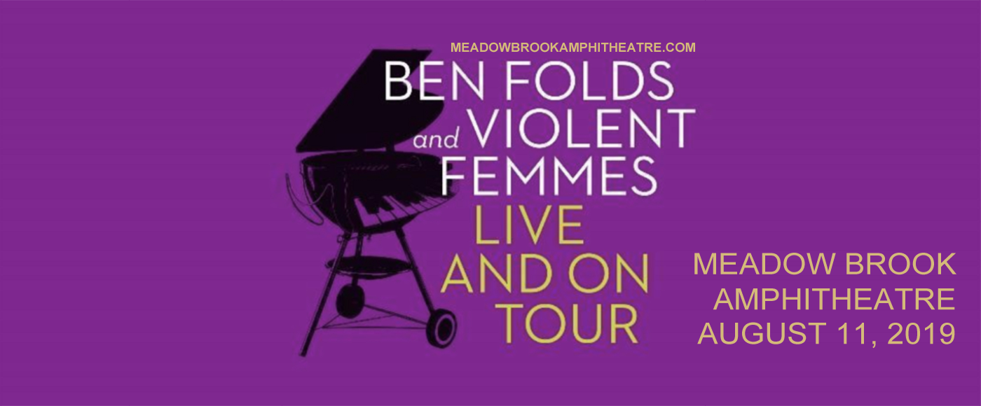 Ben Folds & Violent Femmes at Meadow Brook Amphitheatre