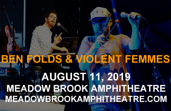 Ben Folds & Violent Femmes at Meadow Brook Amphitheatre