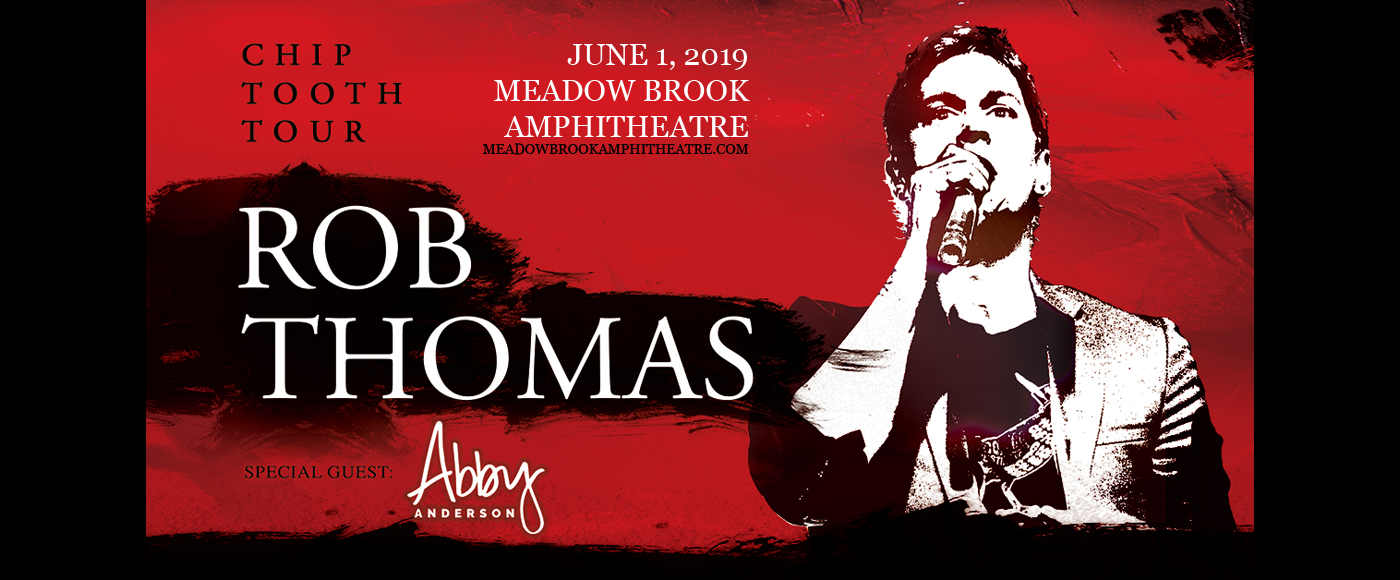 Rob Thomas at Meadow Brook Amphitheatre