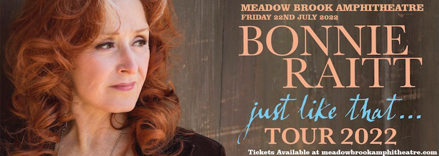 Bonnie Raitt at Meadow Brook Amphitheatre