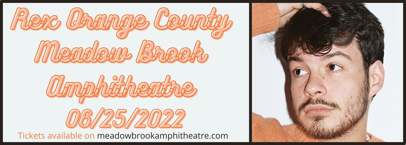 Rex Orange County at Meadow Brook Amphitheatre