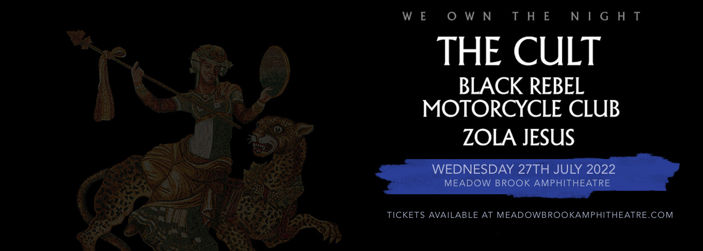 The Cult at Meadow Brook Amphitheatre tickets The Cult at Meadow Brook Amphitheatre