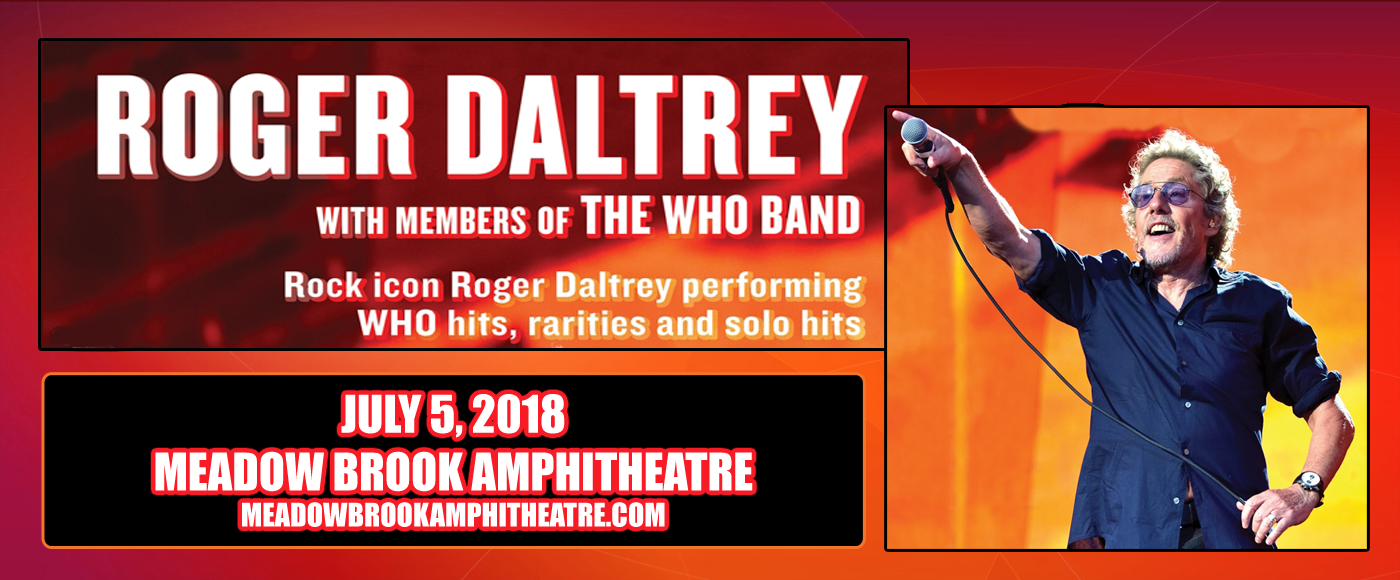 Roger Daltrey at Meadow Brook Amphitheatre