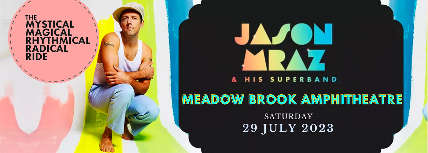 Jason Mraz at Meadow Brook Amphitheatre