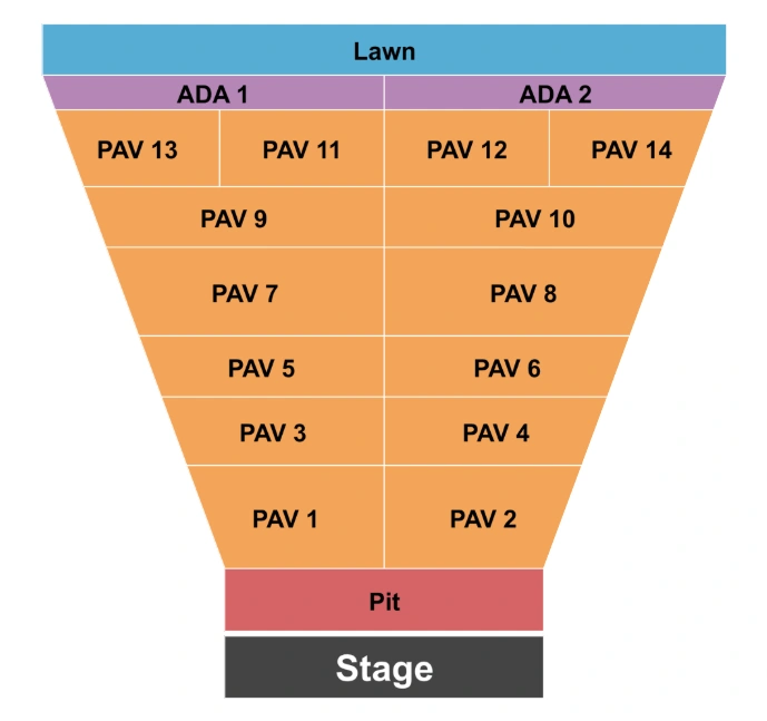 Meadow Brook Amphitheatre Seating Chart